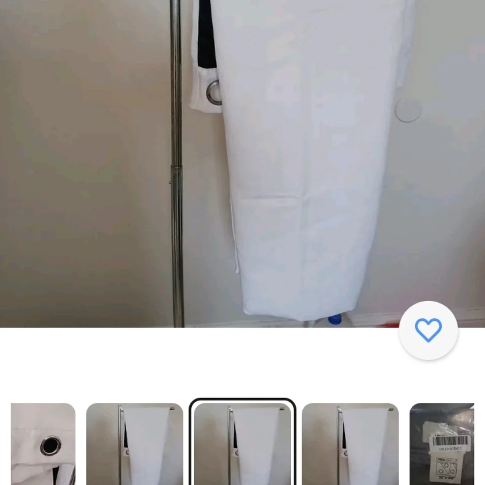 Blackout Curtains Nicetown 52x108 3 Panels Stark White Grommets Heavy